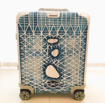 Hand-painted Rimowa luggages